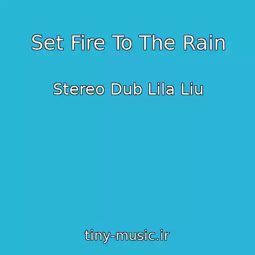 کاور آهنگ Set Fire To The Rain از Stereo Dub Lila Liu