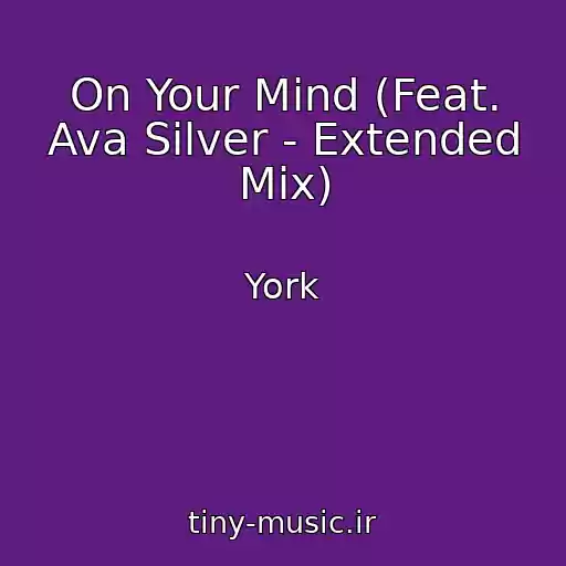 کاور آهنگ On Your Mind (Feat. Ava Silver - Extended Mix) از York