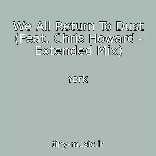 کاور آهنگ We All Return To Dust (Feat. Chris Howard - Extended Mix) از York