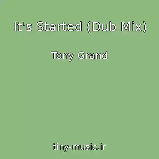 کاور آهنگ It's Started (Dub Mix) از Tony Grand