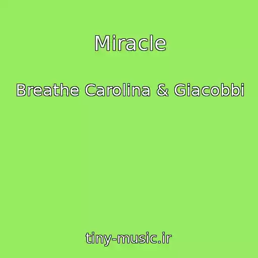 کاور آهنگ Miracle از Breathe Carolina & Giacobbi