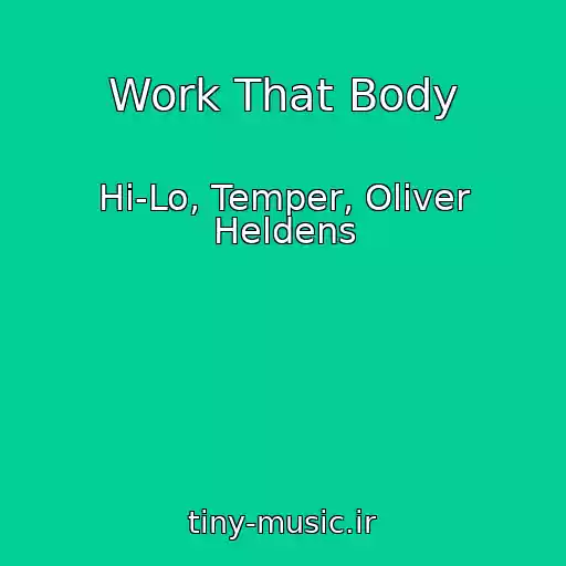 کاور آهنگ Work That Body از Hi-Lo, Temper, Oliver Heldens