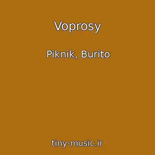 کاور آهنگ Voprosy از Piknik, Burito