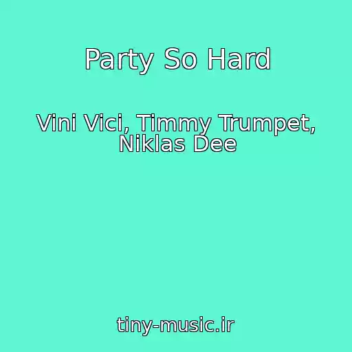 کاور آهنگ Party So Hard از Vini Vici, Timmy Trumpet, Niklas Dee