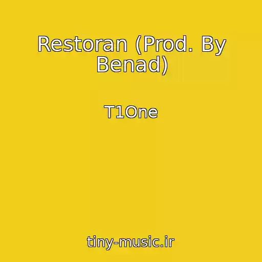 کاور آهنگ Restoran (Prod. By Benad) از T1One
