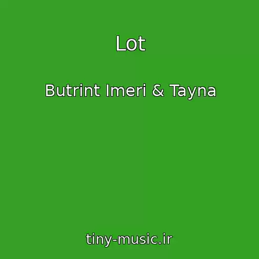 کاور آهنگ Lot از Butrint Imeri & Tayna
