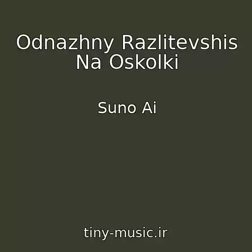 کاور آهنگ Odnazhny Razlitevshis Na Oskolki از Suno Ai