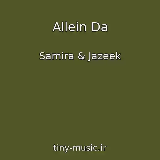 کاور آهنگ Allein Da از Samira & Jazeek