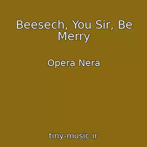 کاور آهنگ Beesech, You Sir, Be Merry از Opera Nera