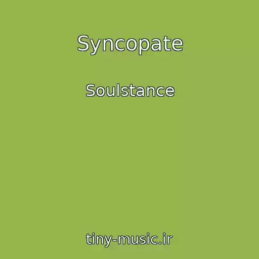 کاور آهنگ Syncopate از Soulstance