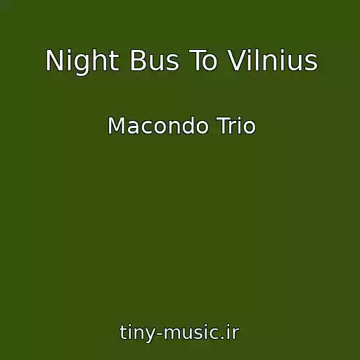 کاور آهنگ Night Bus To Vilnius از Macondo Trio