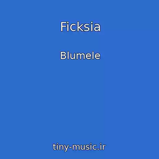 کاور آهنگ Ficksia از Blumele