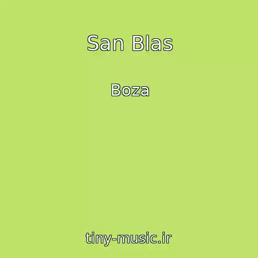 کاور آهنگ San Blas از Boza