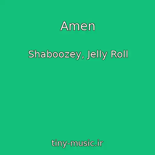 کاور آهنگ Amen از Shaboozey, Jelly Roll