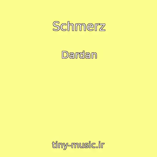کاور آهنگ Schmerz از Dardan