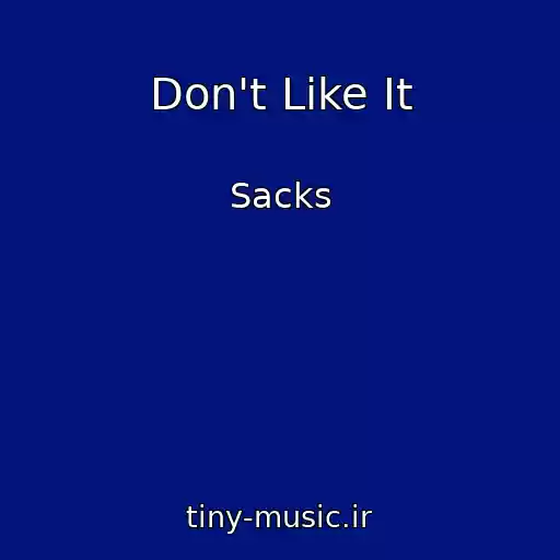کاور آهنگ Don't Like It از Sacks