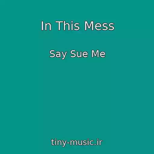 کاور آهنگ In This Mess از Say Sue Me