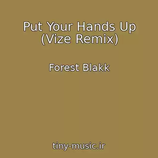 کاور آهنگ Put Your Hands Up (Vize Remix) از Forest Blakk