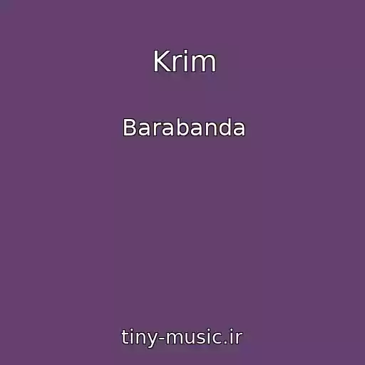 کاور آهنگ Krim از Barabanda