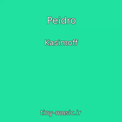 کاور آهنگ Peidro از Kasimoff