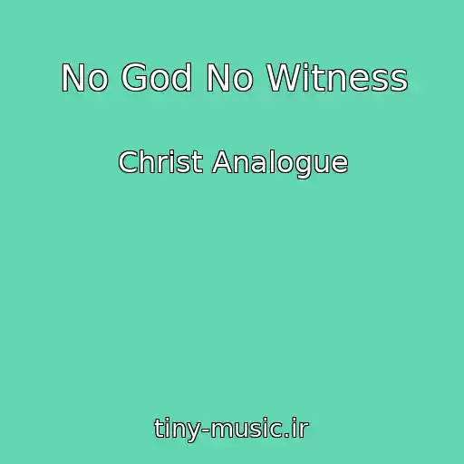 کاور آهنگ No God No Witness از Christ Analogue