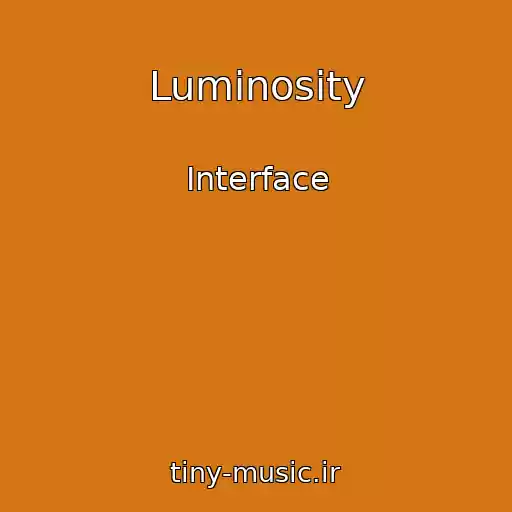 کاور آهنگ Luminosity از Interface
