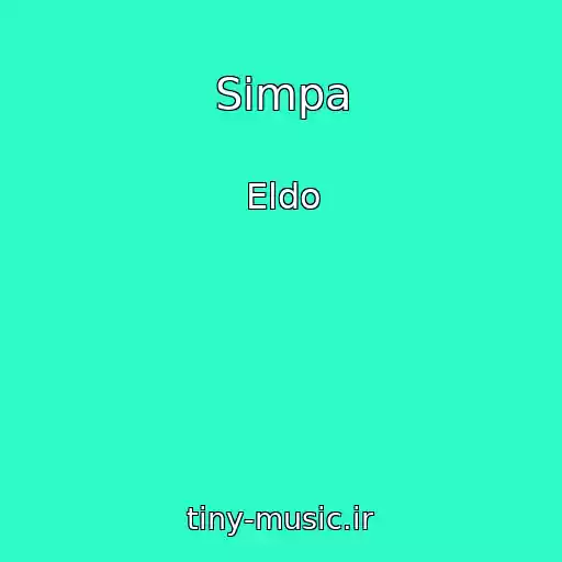 کاور آهنگ Simpa از Eldo