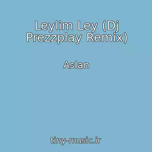 کاور آهنگ Leylim Ley (Dj Prezzplay Remix) از Aslan
