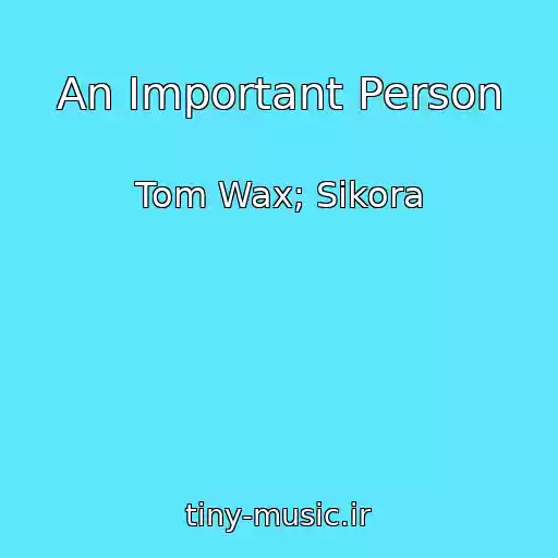 کاور آهنگ An Important Person از Tom Wax; Sikora