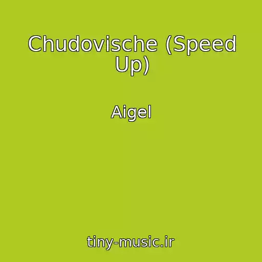 کاور آهنگ Chudovische (Speed Up) از Aigel