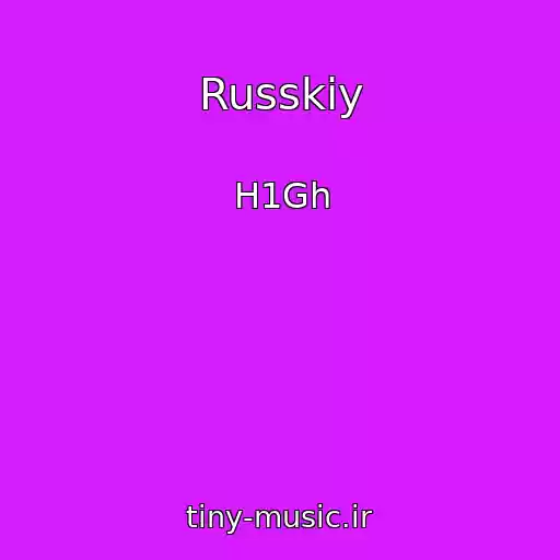 کاور آهنگ Russkiy از H1Gh