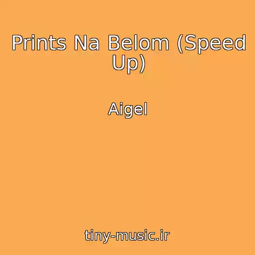 کاور آهنگ Prints Na Belom (Speed Up) از Aigel