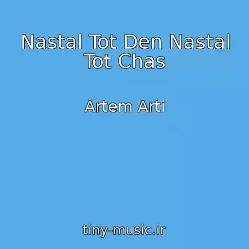 کاور آهنگ Nastal Tot Den Nastal Tot Chas از Artem Arti