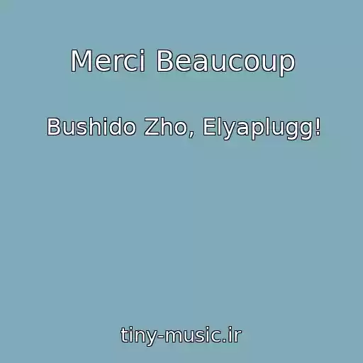 کاور آهنگ Merci Beaucoup از Bushido Zho, Elyaplugg!