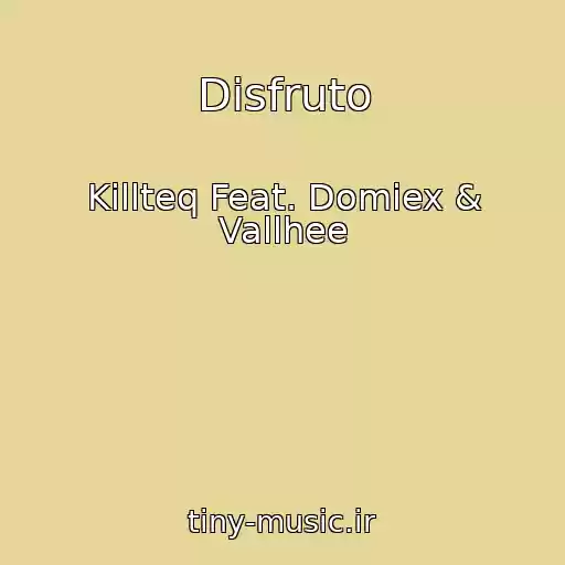 کاور آهنگ Disfruto از Killteq Feat. Domiex & Vallhee
