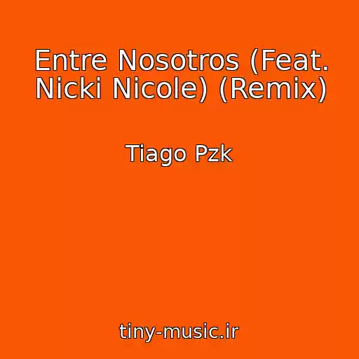 کاور آهنگ Entre Nosotros (Feat. Nicki Nicole) (Remix) از Tiago Pzk