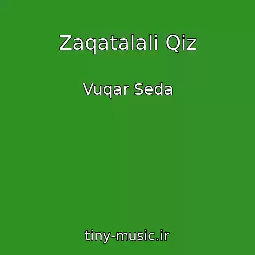 کاور آهنگ Zaqatalali Qiz از Vuqar Seda