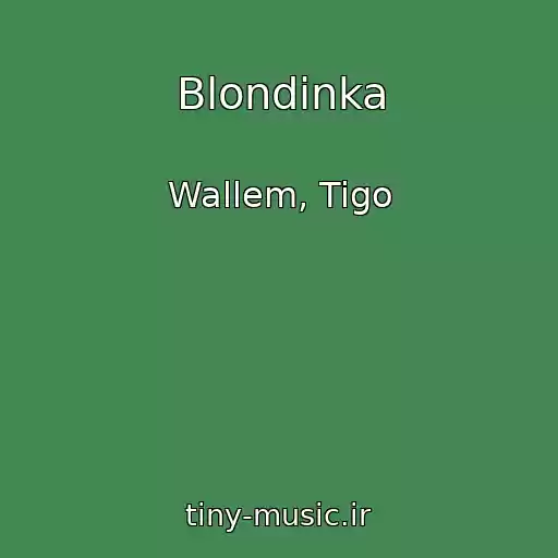 کاور آهنگ Blondinka از Wallem, Tigo