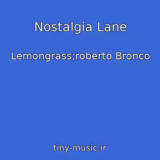 کاور آهنگ Nostalgia Lane از Lemongrass;roberto Bronco