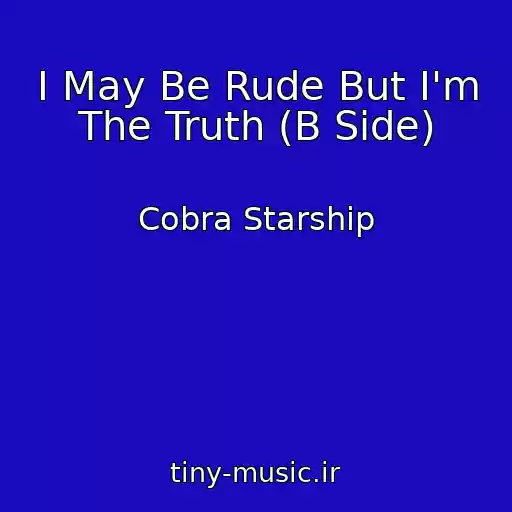 کاور آهنگ I May Be Rude But I'm The Truth (B Side) از Cobra Starship