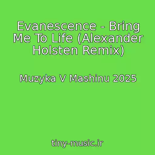 کاور آهنگ Evanescence - Bring Me To Life (Alexander Holsten Remix) از Muzyka V Mashinu 2025