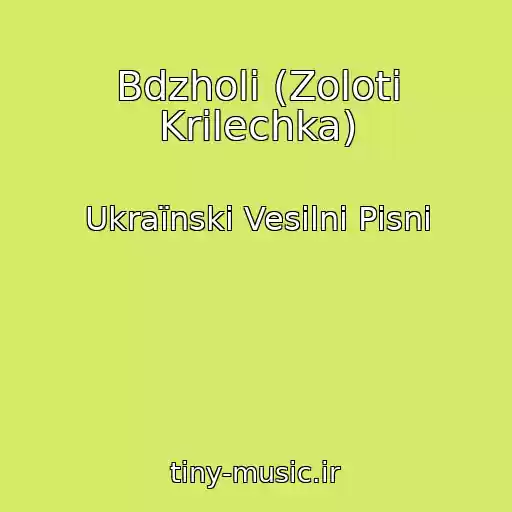 کاور آهنگ Bdzholi (Zolotі Krilechka) از Ukraїnskі Vesіlnі Pіsnі