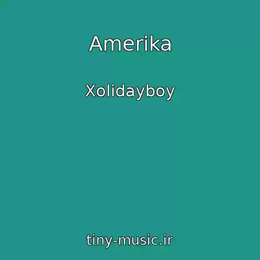 کاور آهنگ Amerika از Xolidayboy