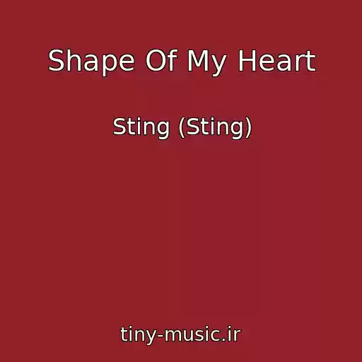 کاور آهنگ Shape Of My Heart از Sting (Sting)