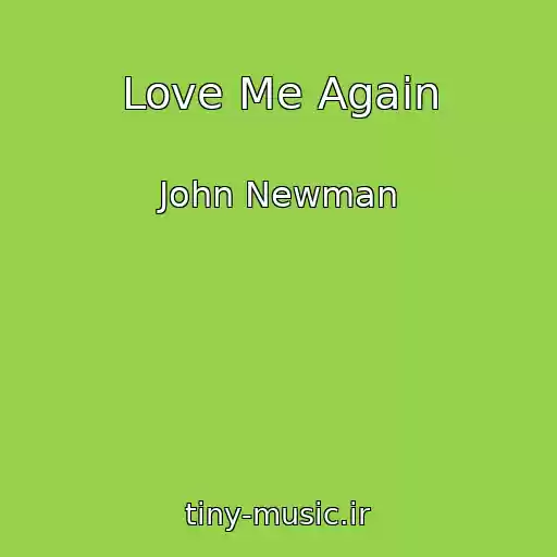 کاور آهنگ Love Me Again از John Newman
