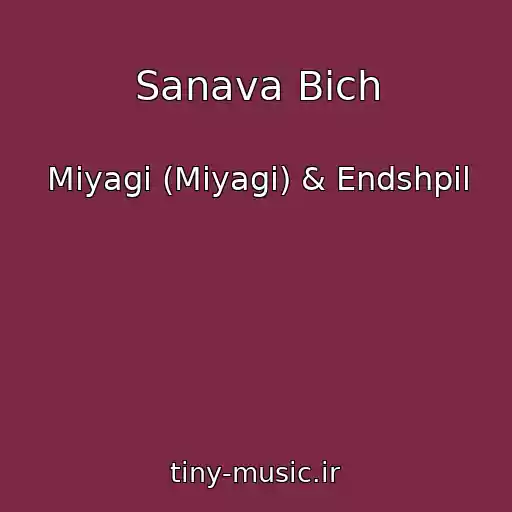 کاور آهنگ Sanava Bich از Miyagi (Miyagi) & Endshpil