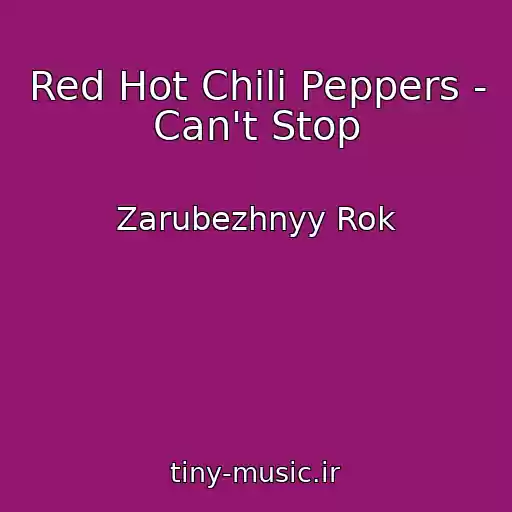 کاور آهنگ Red Hot Chili Peppers - Can't Stop از Zarubezhnyy Rok