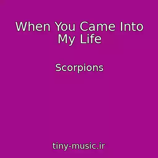 کاور آهنگ When You Came Into My Life از Scorpions