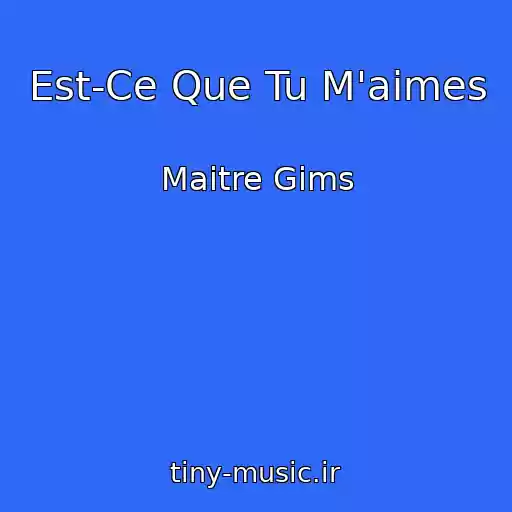 کاور آهنگ Est-Ce Que Tu M'aimes از Maitre Gims