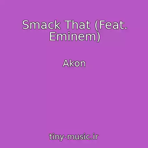 کاور آهنگ Smack That (Feat. Eminem) از Akon